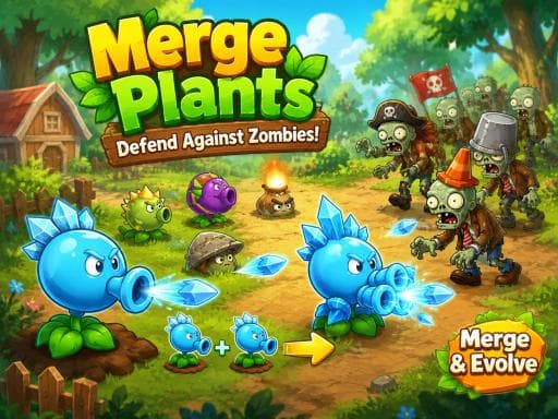 Merge Plants &amp;ndash; Defense Zombies